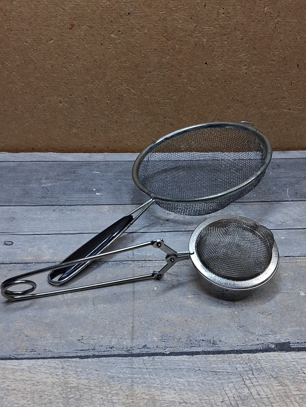 Stainless Steel Tea Strainer and Tea Infuser Set